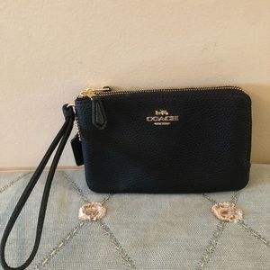 New Authentic Coach Wristlet